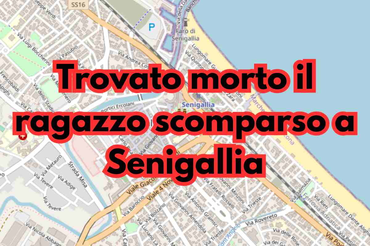 morto ragazzo senigallia