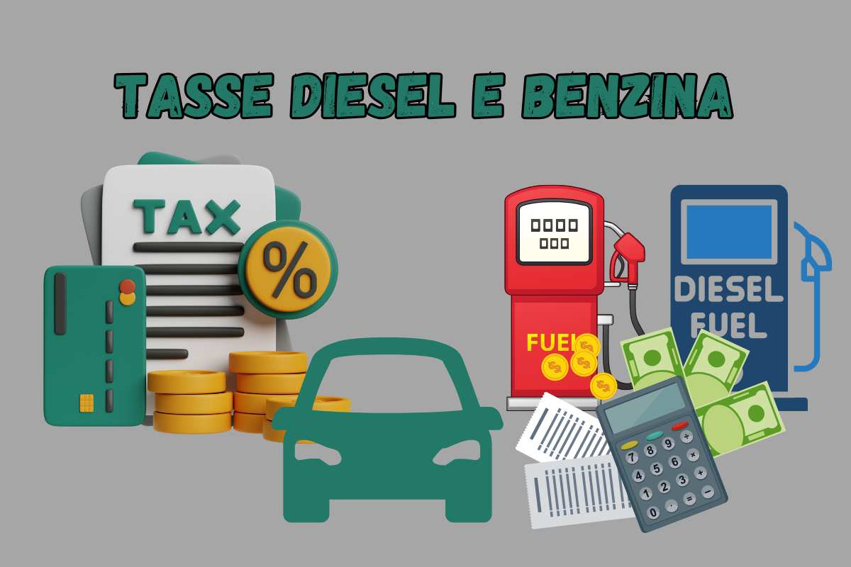 tasse diesel e benzina